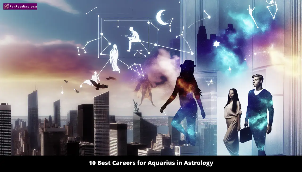 Aquarius astrology career options - top 10.