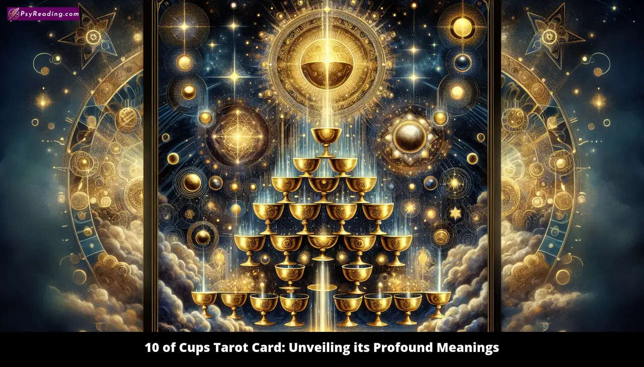 Tarot Card: 10 Cups - Profound Symbolism