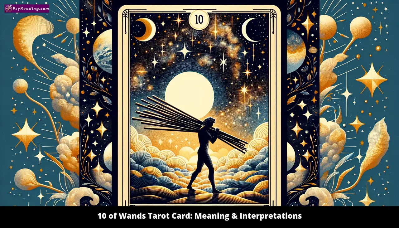 Tarot card: Article 10 - Wands interpretation.