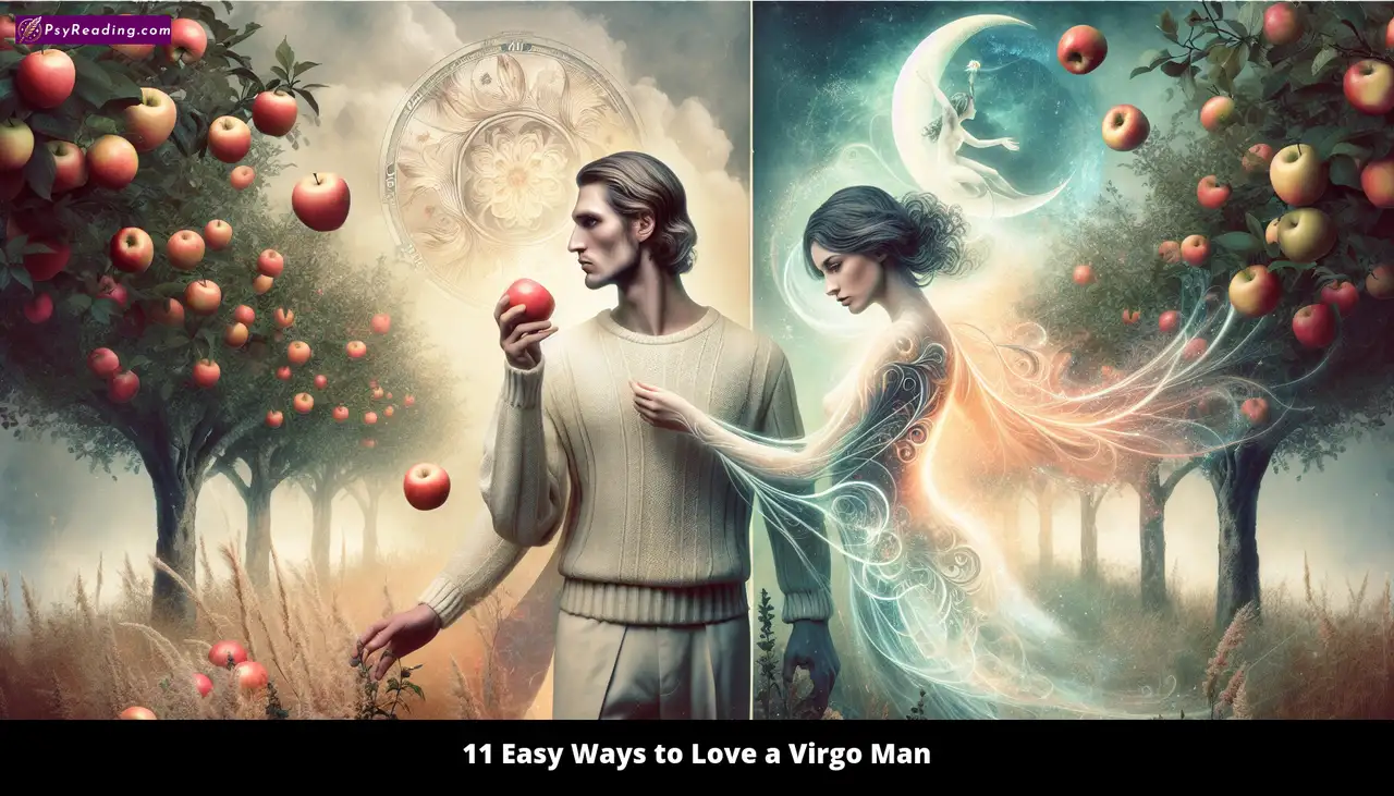 Virgo man's guide to love and relationships.