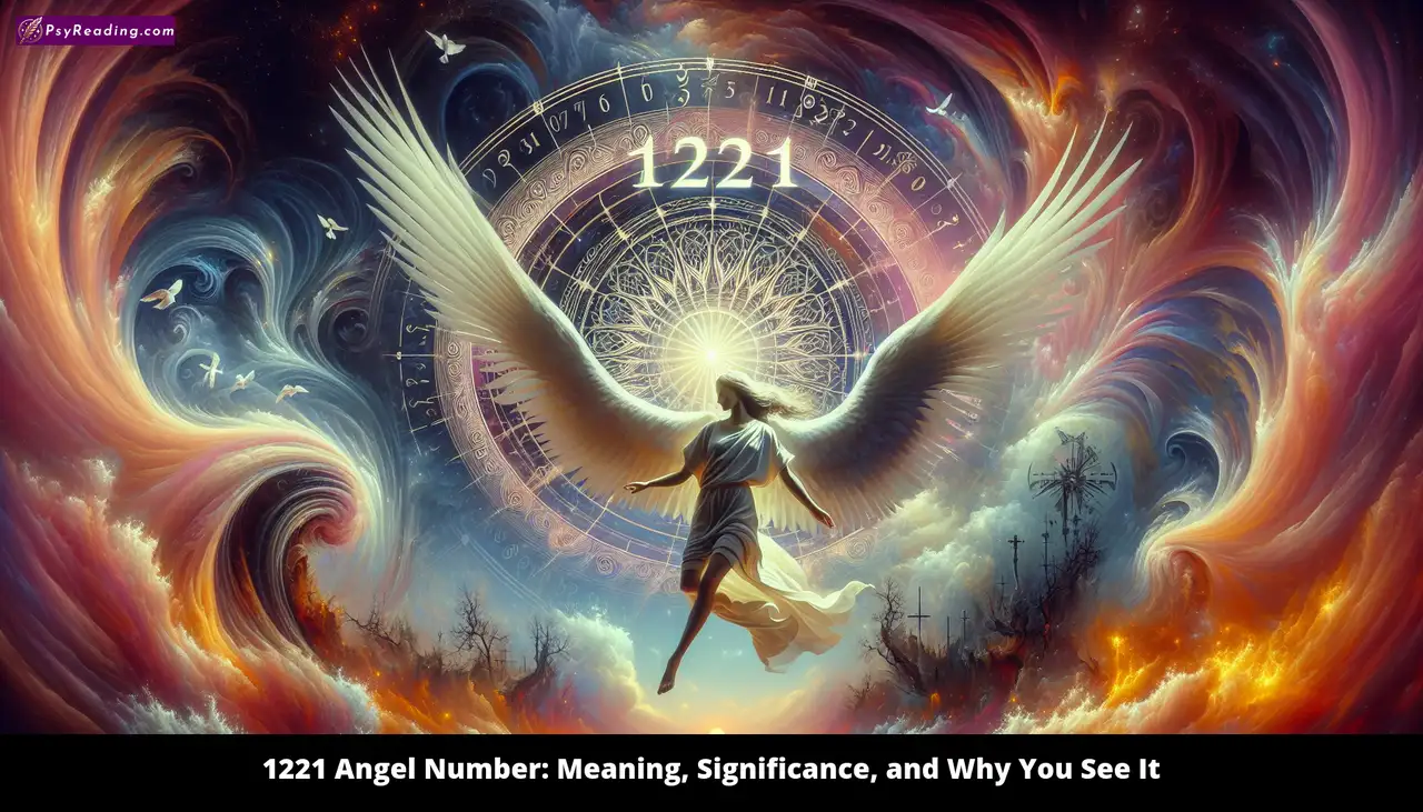 Angel number 1221: Divine message of significance.