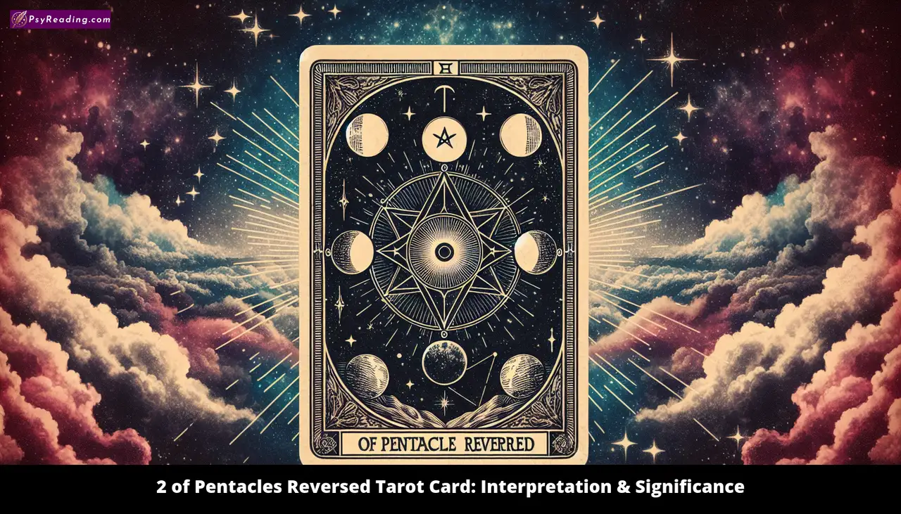 Pentacles Reversed Tarot Card Interpretation Significance