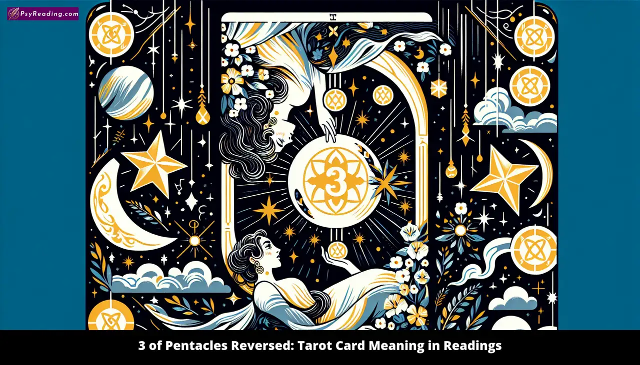Reversed 3 of Pentacles Tarot Card