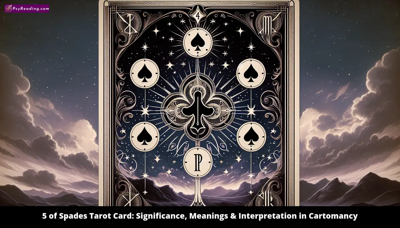 Spades Tarot Card: Article 5 - Significance, Meanings & Interpretation