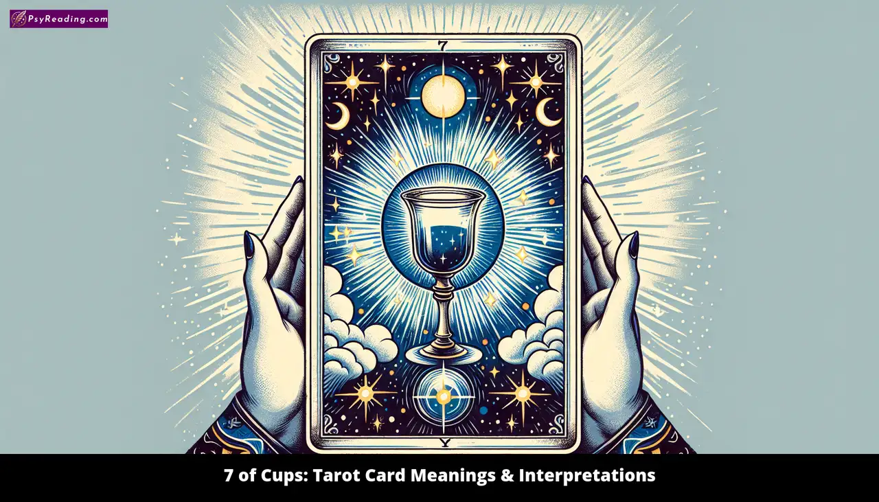 Tarot card depicting multiple dreamlike choices.