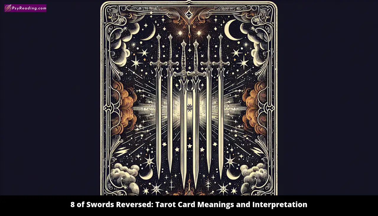 Tarot card: Article 8 of Swords Reversed