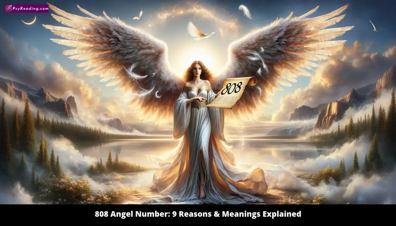 808 Angel Number: Divine Guidance and Spiritual Meaning