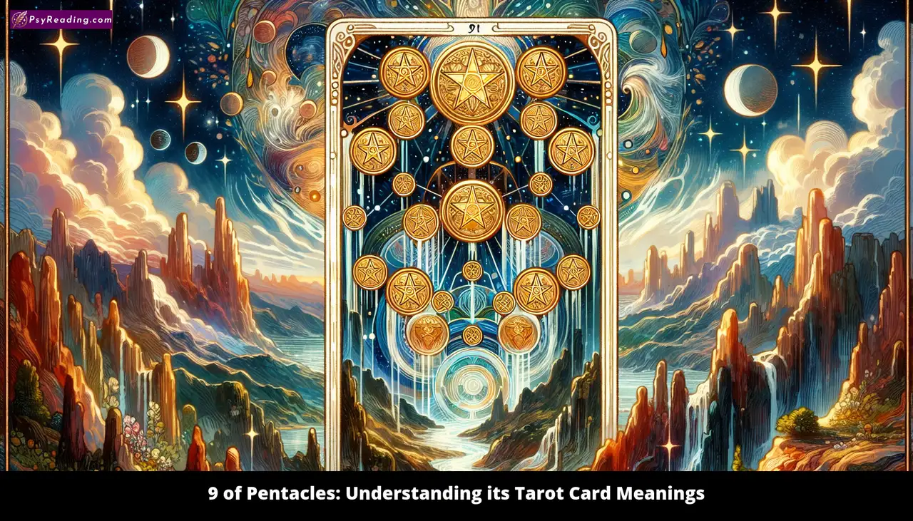 Tarot card: Article 9 - Pentacles' meanings.