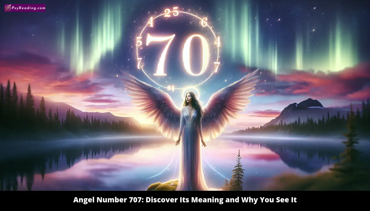 Angel Number 707: Divine symbolism and significance.