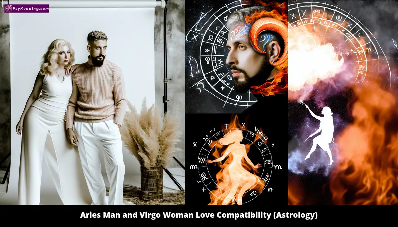 Aries Man and Virgo Woman Astrological Love