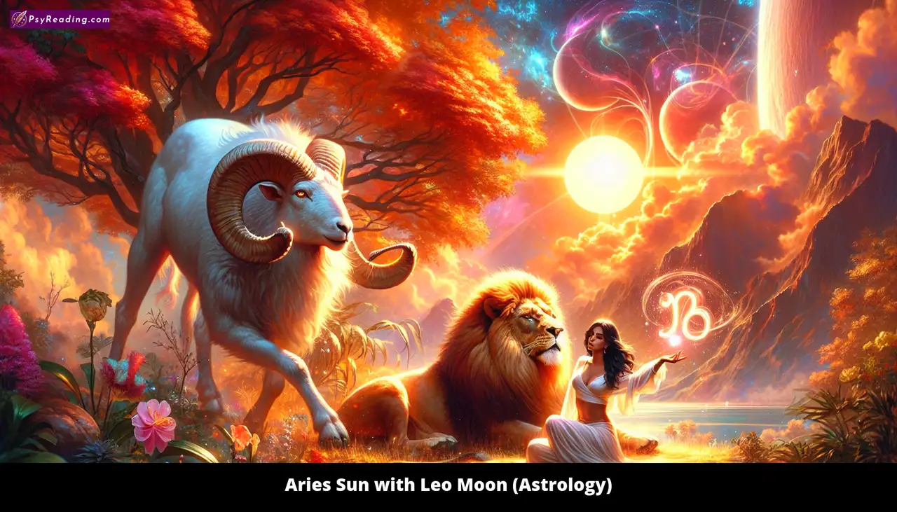 Aries Sun and Leo Moon Astrology Combination