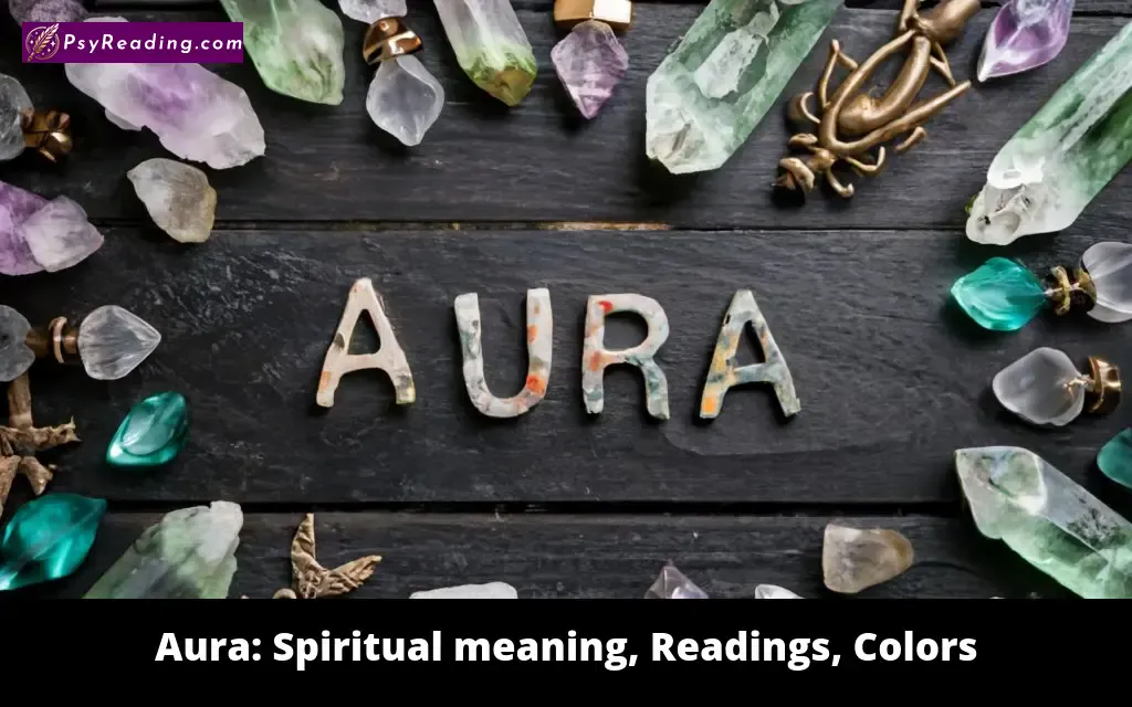 Spiritual colors representing aura readings.