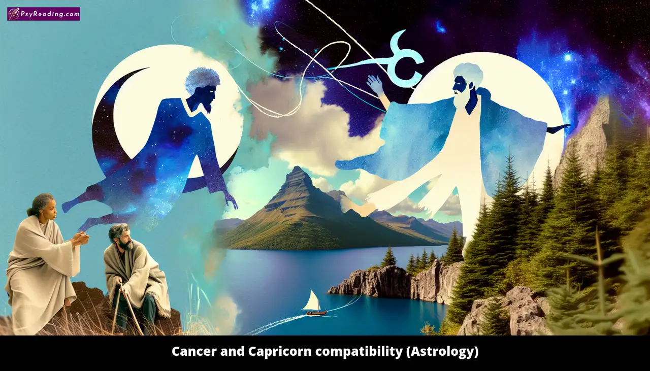 Cancer and Capricorn zodiac signs compatibility.