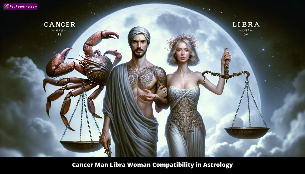Cancer Man and Libra Woman Astrological Compatibility