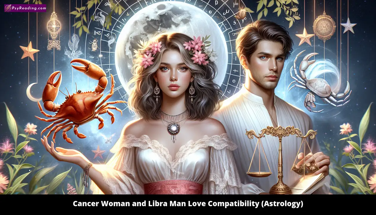 Cancer woman and Libra man astrology love