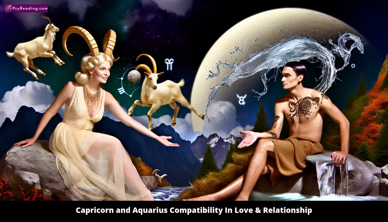 Capricorn and Aquarius Love Compatibility - Celestial Harmony