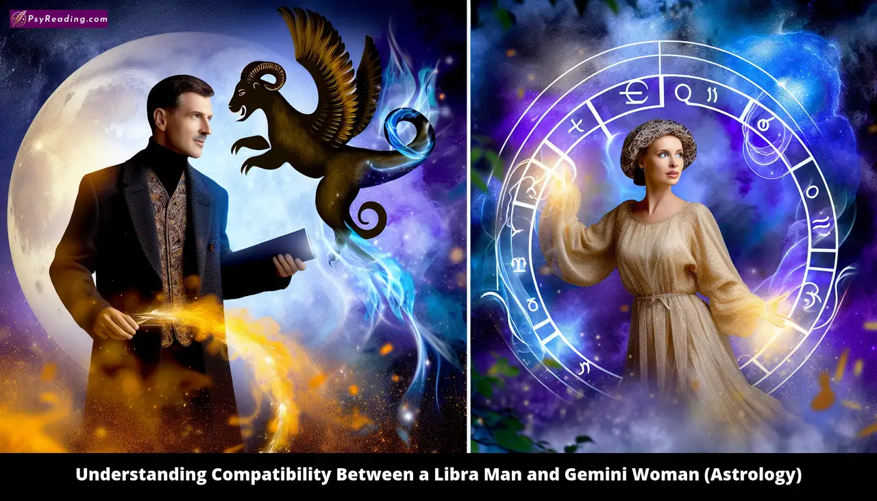 Astrological compatibility of Libra man and Gemini woman.