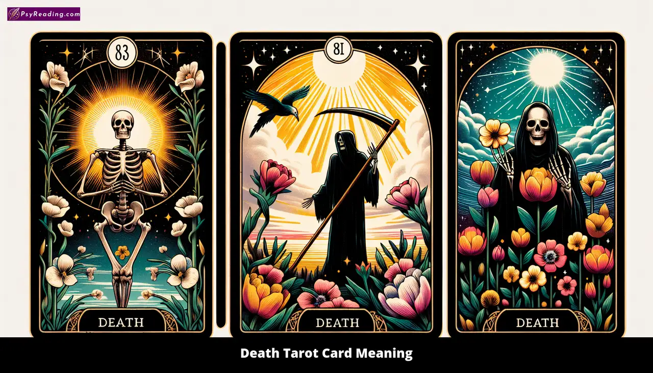 Death Tarot Card Symbolizing Transformation and Renewal