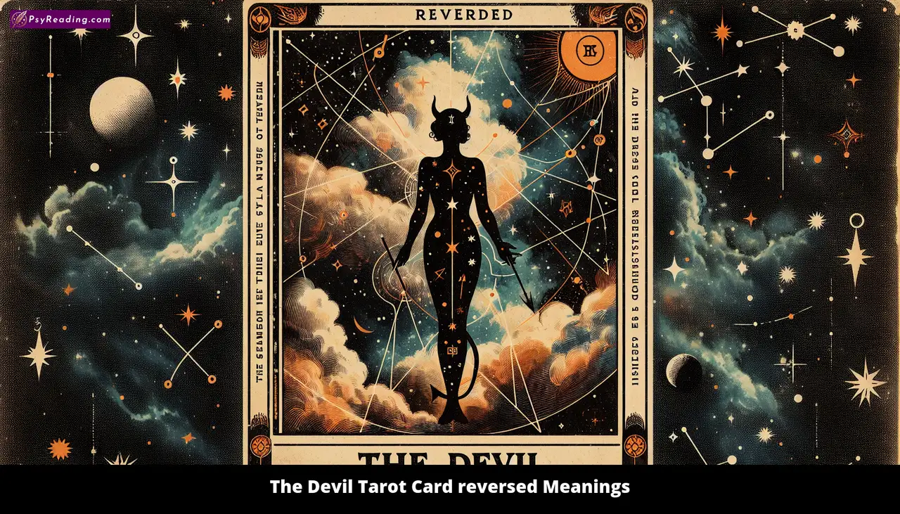 Reversed Devil Tarot Card interpretation.