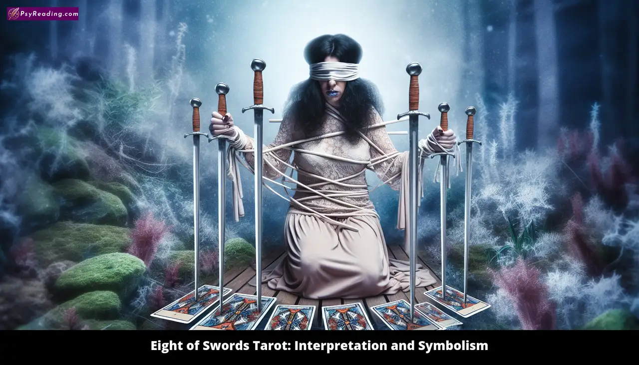 Eight of Swords Tarot: Interpretation and Symbolism