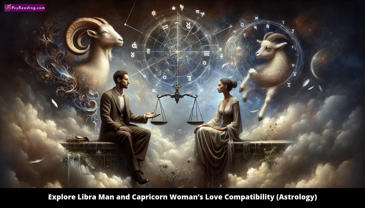 Libra Man and Capricorn Woman Astrological Love Connection