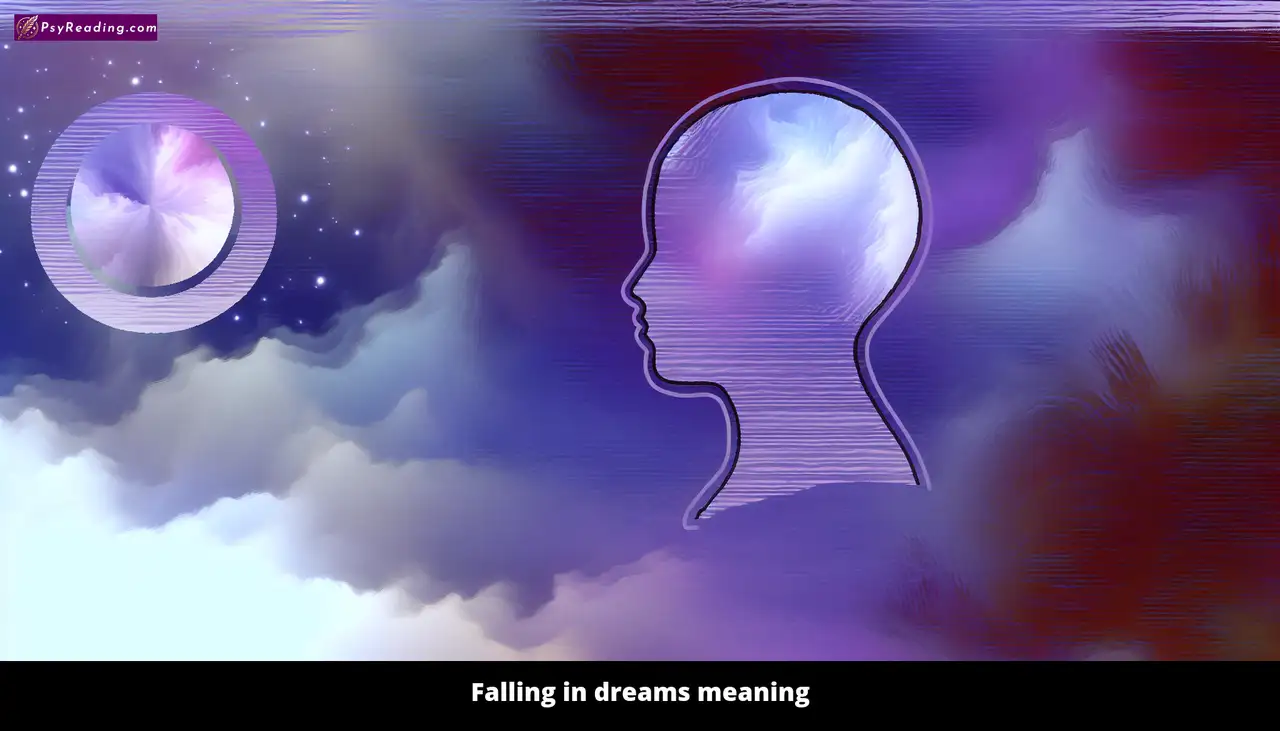 Dreaming of falling - symbolic representation.