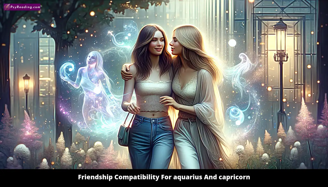 Aquarius and Capricorn Friendship Compatibility - Celestial Connection