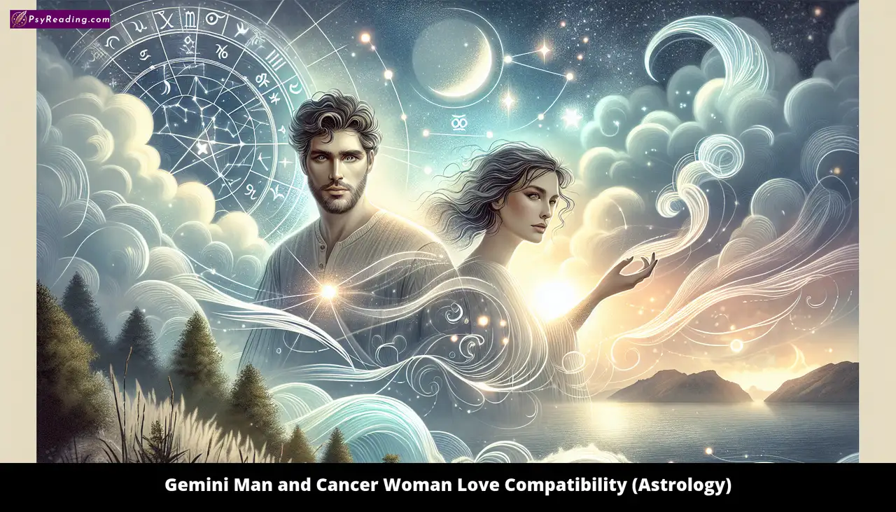 Astrological compatibility of Gemini man and Cancer woman