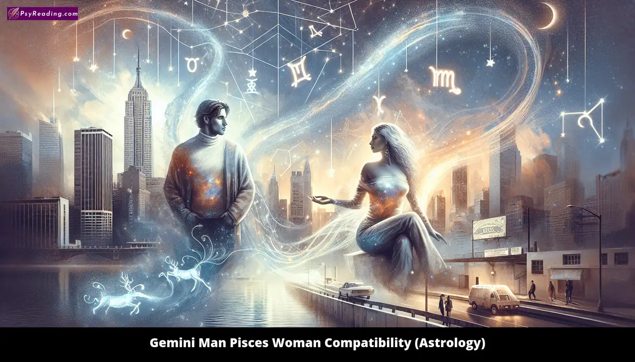 Gemini Man and Pisces Woman Astrological Compatibility