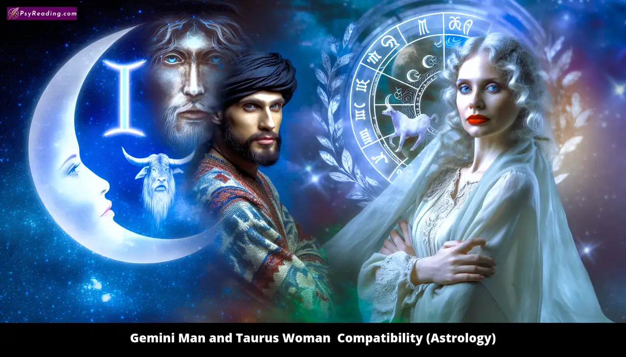 Astrological compatibility of Gemini man and Taurus woman