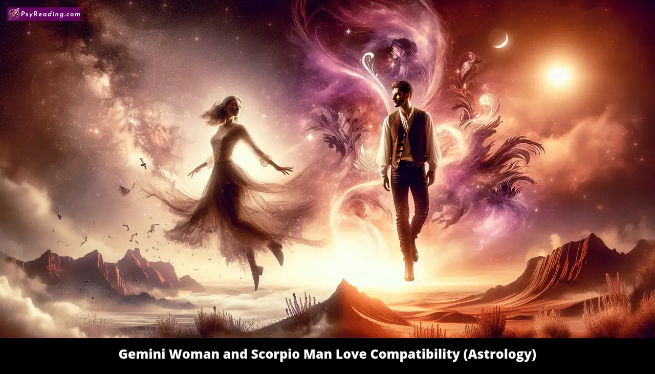 Gemini Woman and Scorpio Man Astrological Love