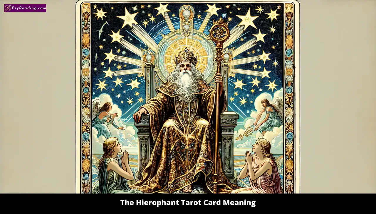 Hierophant Tarot Card - Symbol of Spiritual Guidance