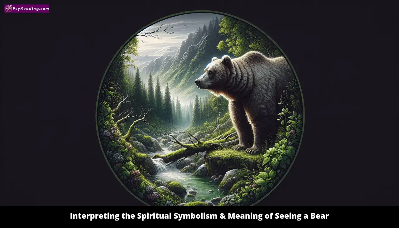 Spiritual symbolism of encountering a bear