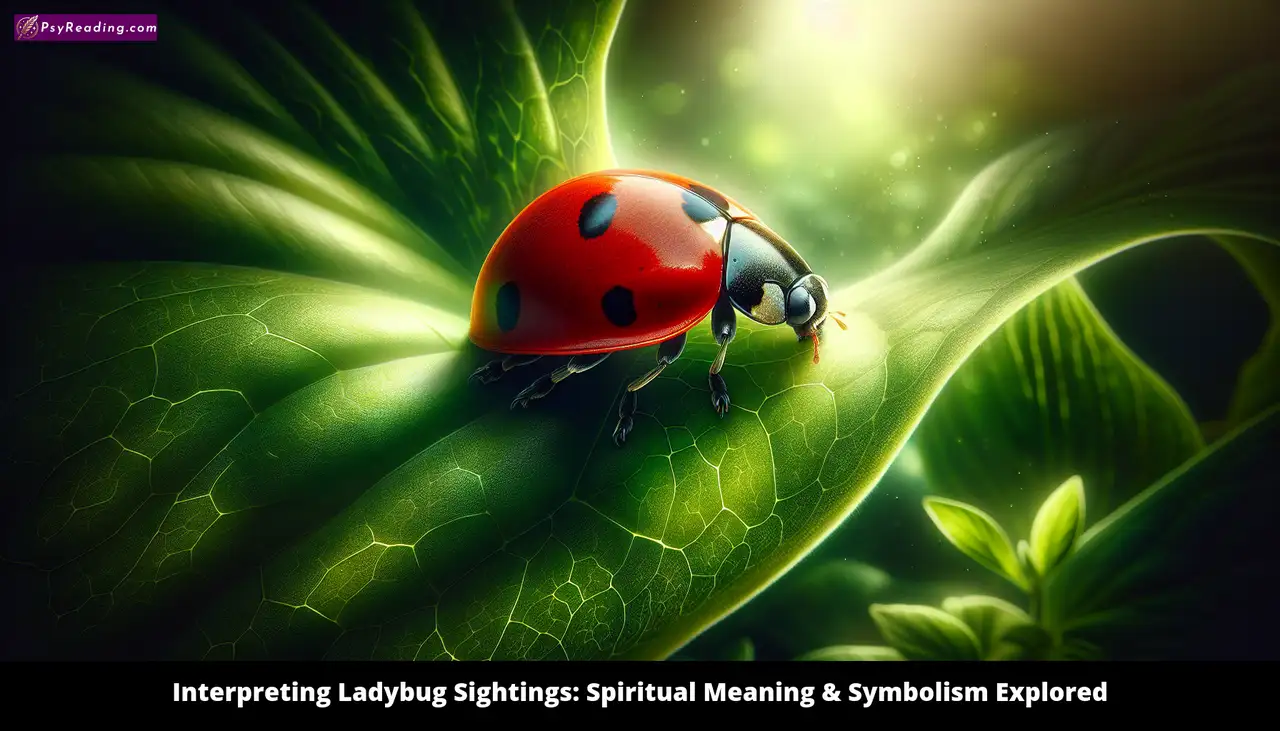Ladybug Symbolism: Spiritual Meaning Explored