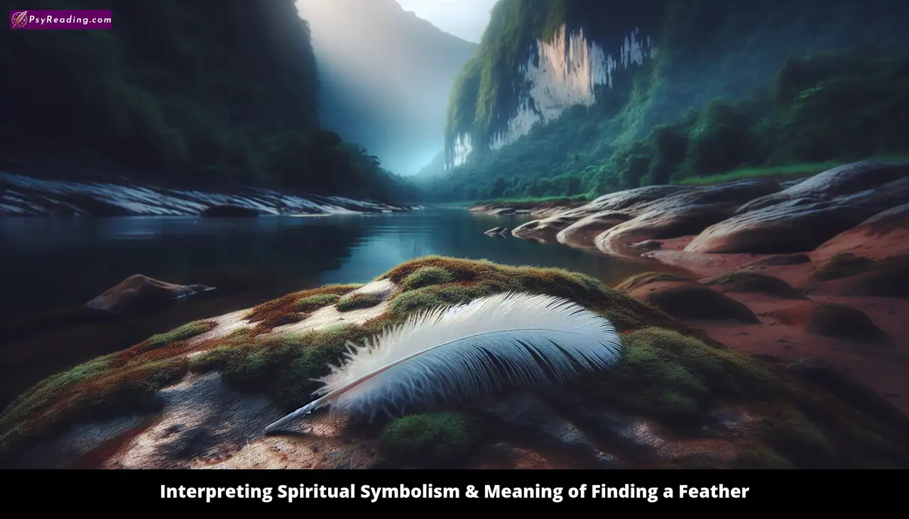 Spiritual symbolism: Feather's profound meaning.