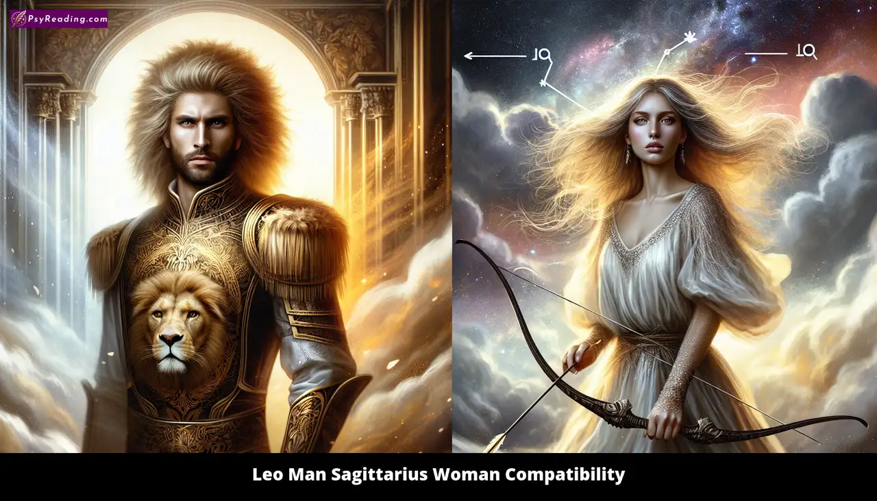 Leo Man and Sagittarius Woman in Love