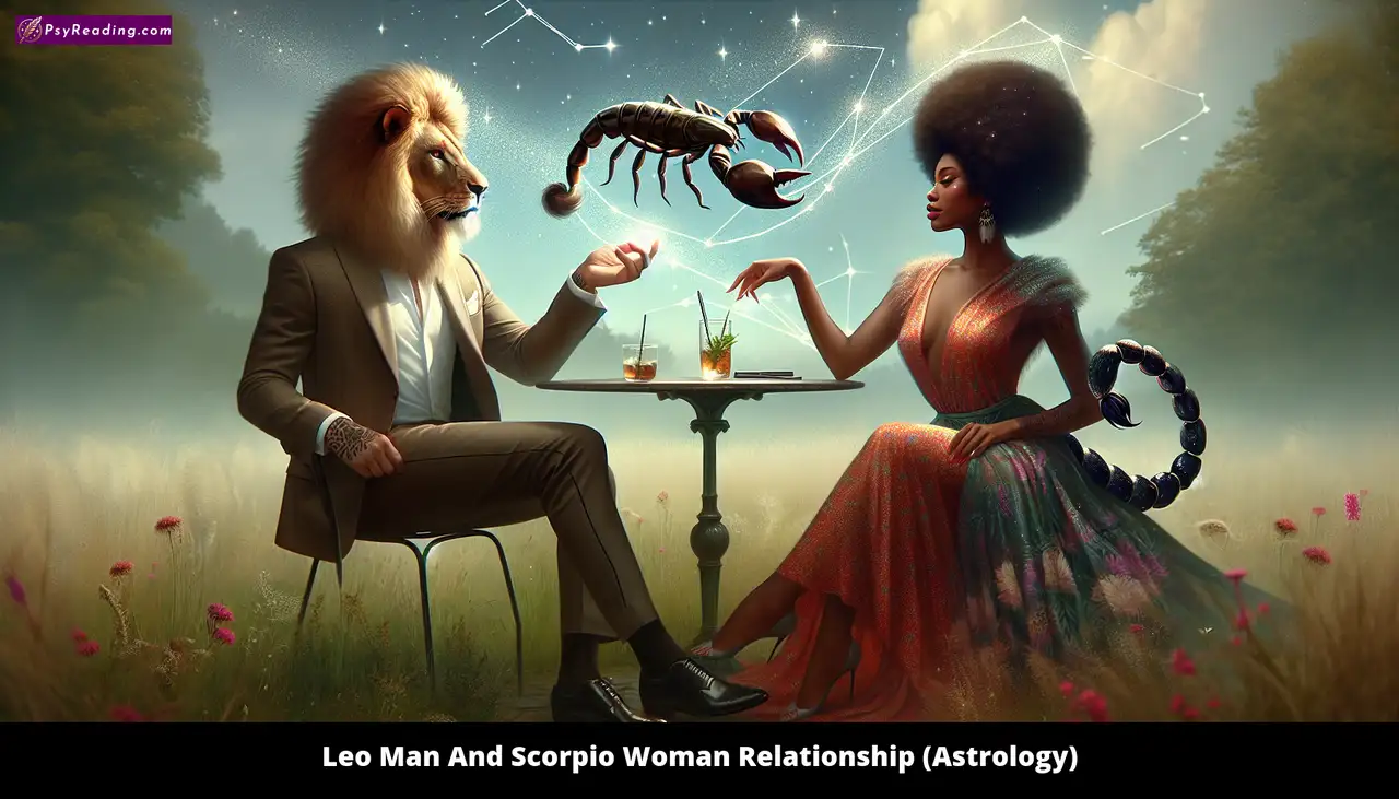 Leo Man and Scorpio Woman Astrological Relationship
