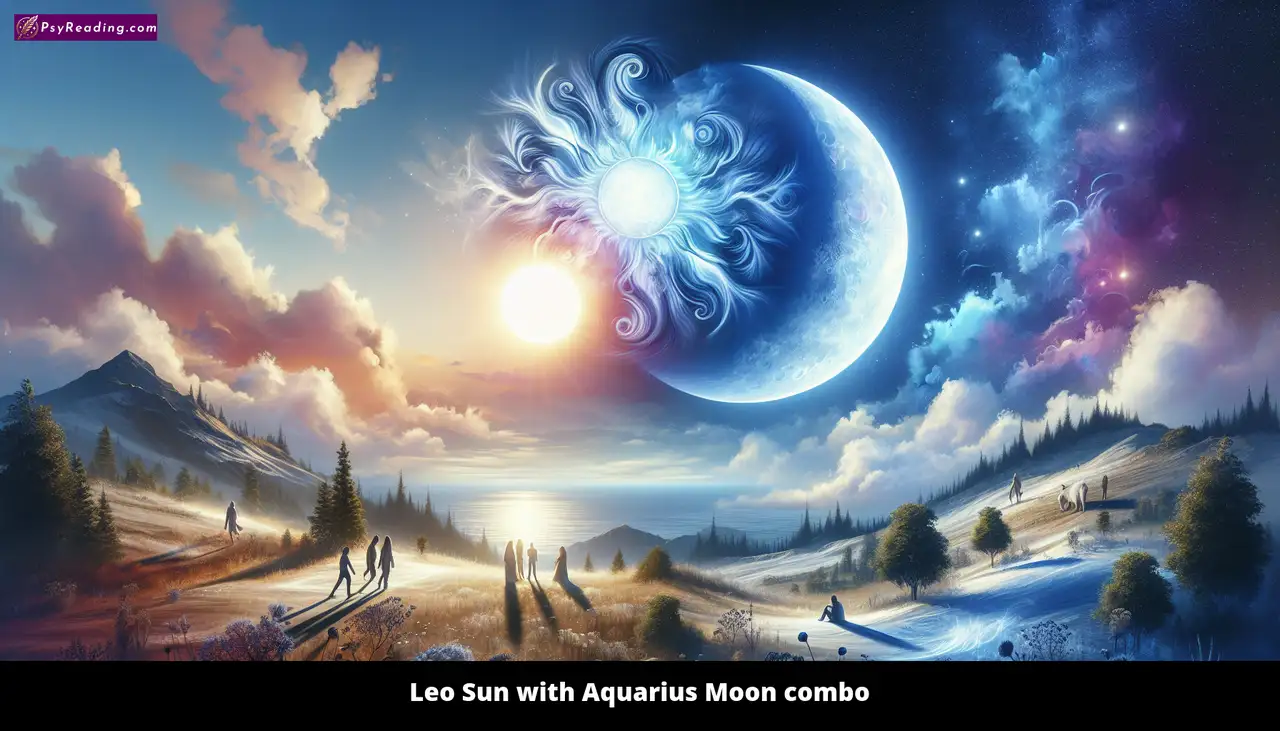 Leo Sun Aquarius Moon: Fiery Individuality and Intellectual Depth