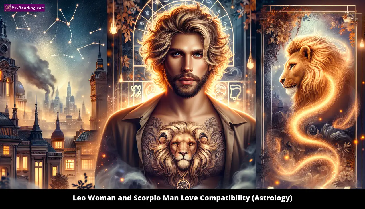 Leo Woman and Scorpio Man Love Compatibility