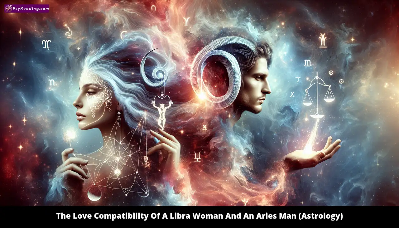 Libra woman and Aries man astrology compatibility.