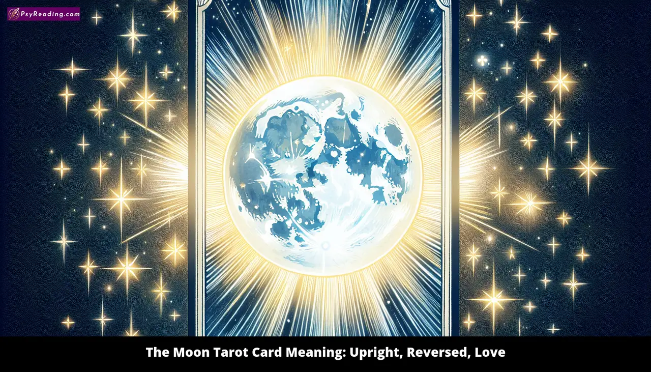 The Moon Tarot Card: Upright, Reversed, Love Interpretation