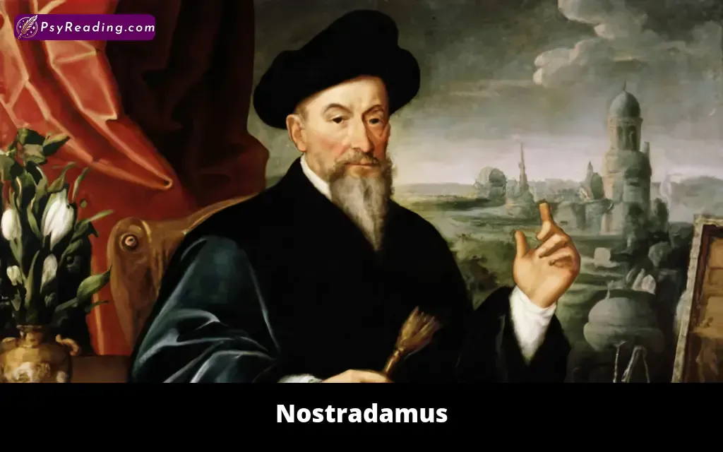 Nostradamus prediction: mystical vision of the future.
