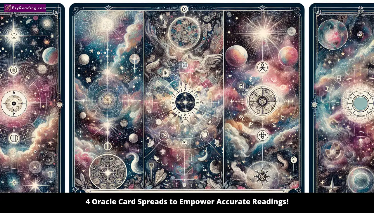 Oracle card spreads for accurate readings