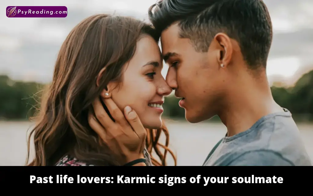 Karmic soulmates united in past life love.