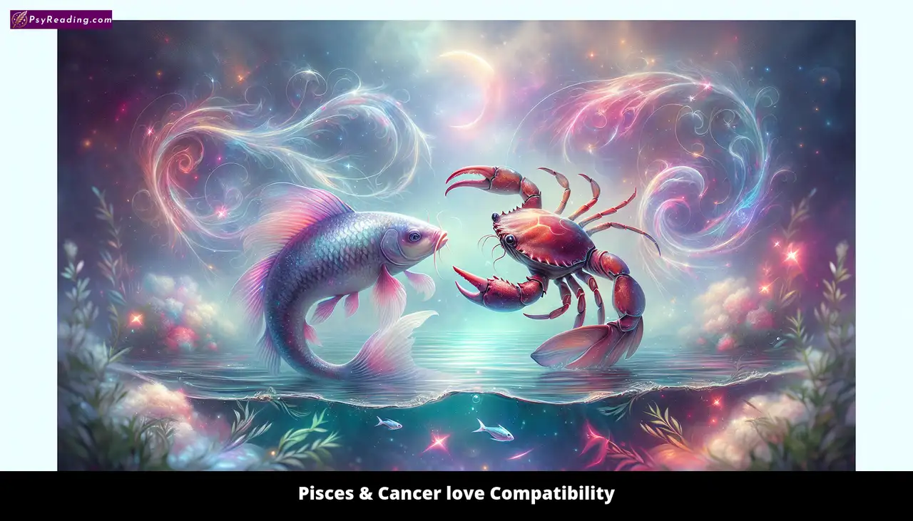 Pisces and Cancer: Love Compatibility Illustrated
