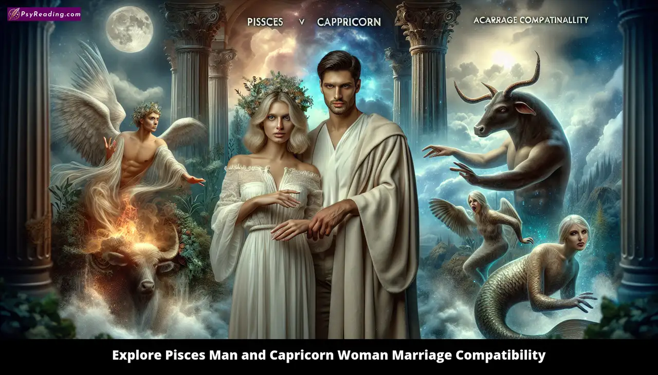 Pisces Man and Capricorn Woman Marriage Compatibility