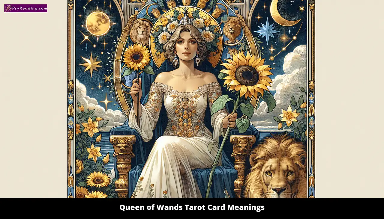 Queen of Wands Tarot Card Interpretation