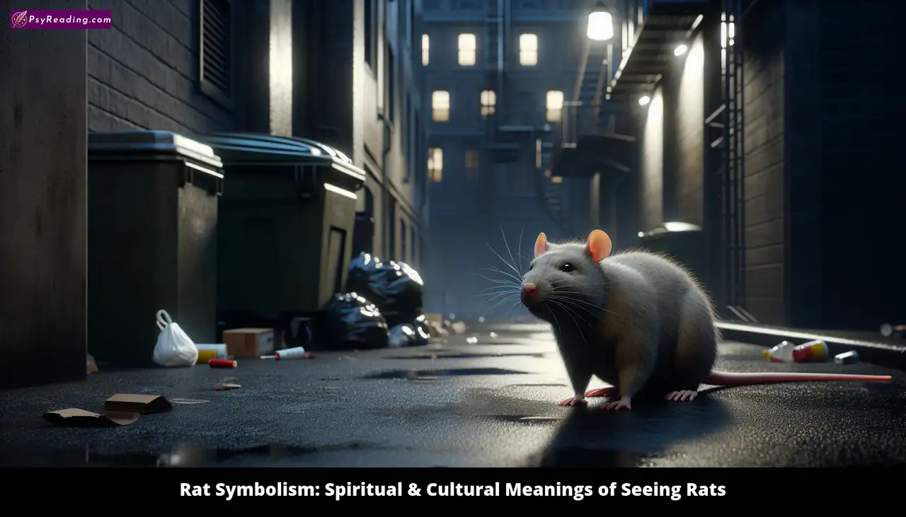 Spiritual and cultural symbolism of rats.