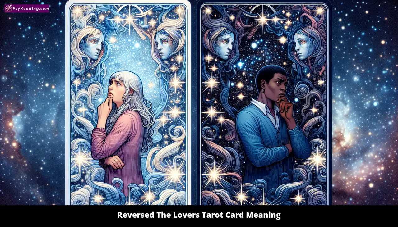 Reversed Lovers Tarot Card Interpretation