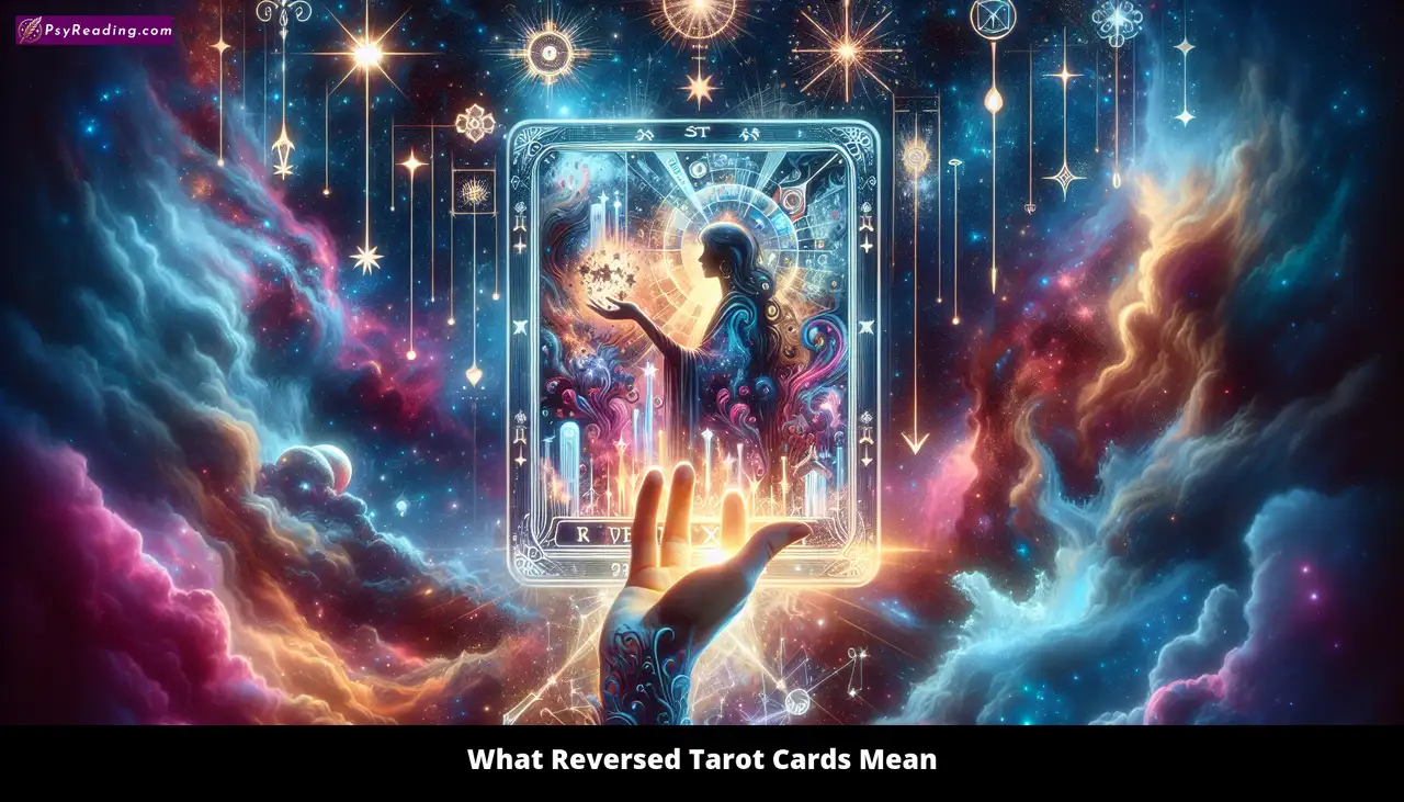 Reversed Tarot Cards Interpretation - Symbolic Insights